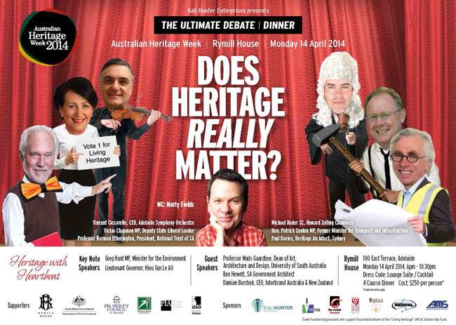 Does Heritage Really Matter? - Heritage Week Debate
