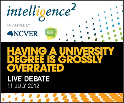 Intelligence Squared Australia (IQ²) - Live Debate