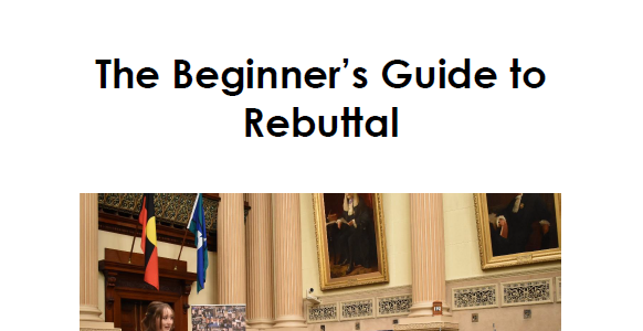 Rebuttal: The Beginner’s Guide